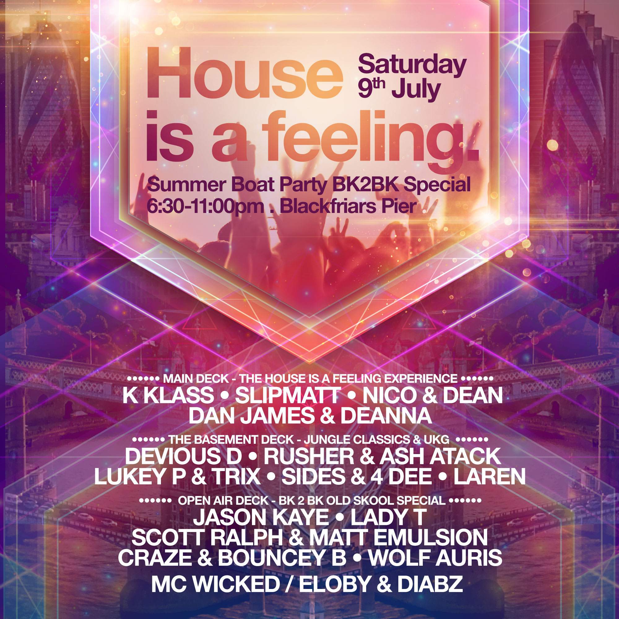 House is a feeling (The Summer BK2BK Special ) - Página trasera