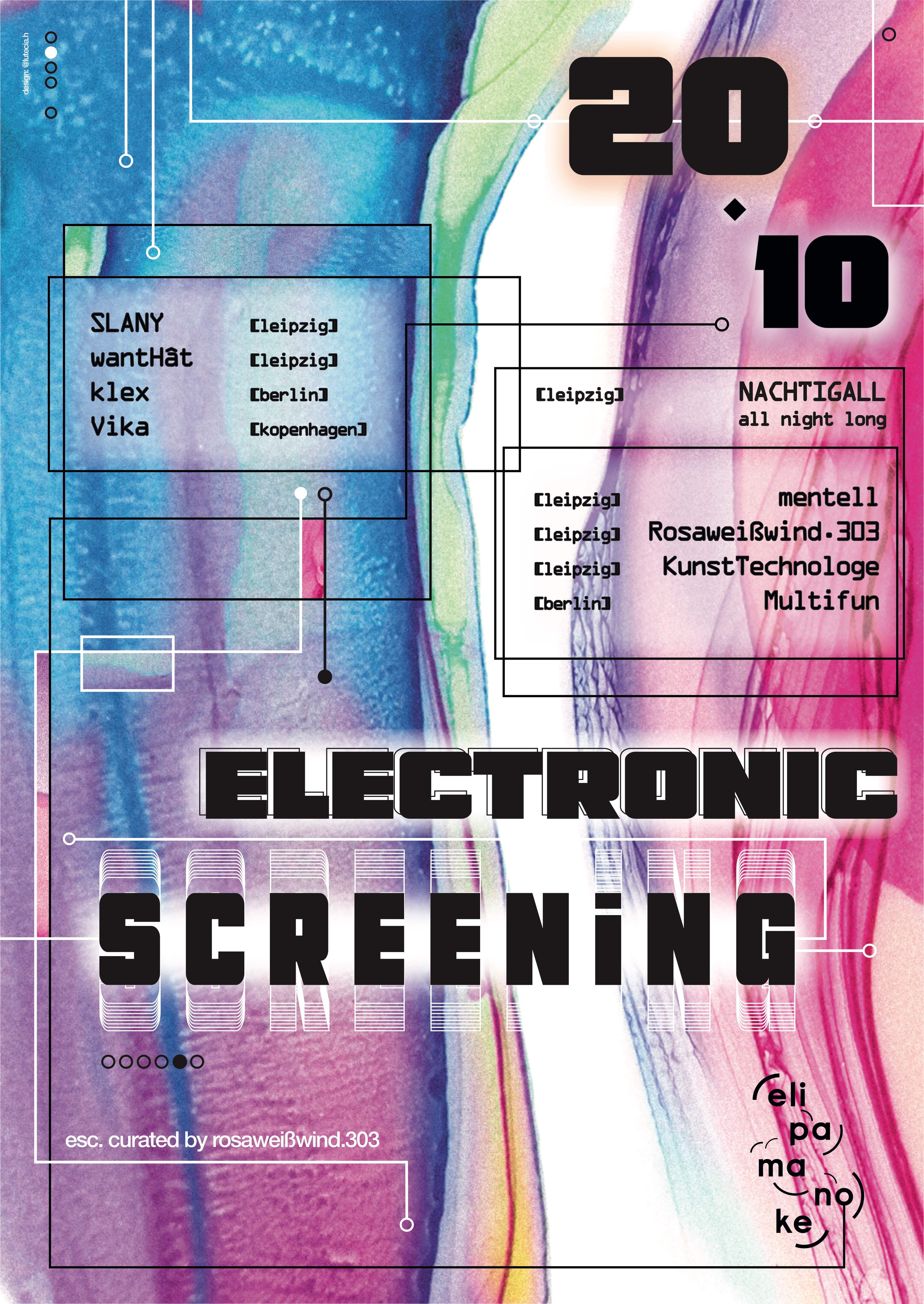 Electronic Screening - フライヤー表