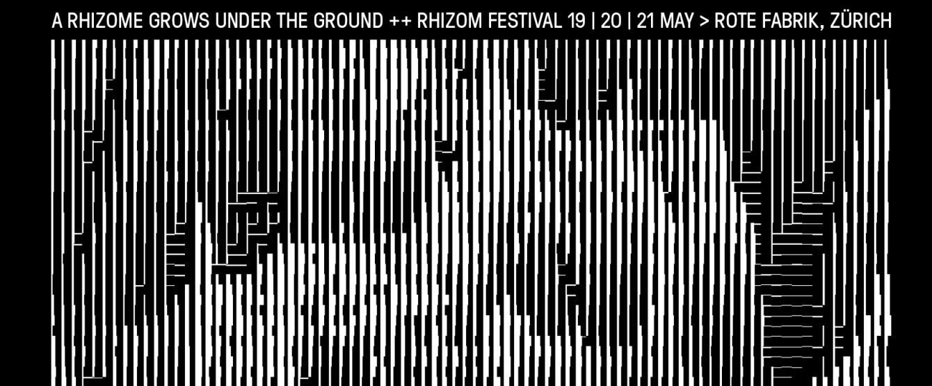 Rhizom Festival 2018 - フライヤー表