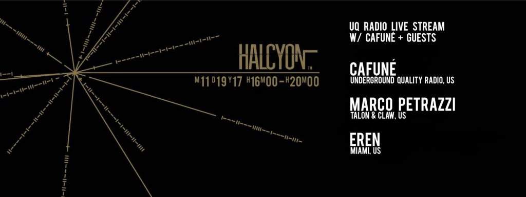 Underground Quality Radio Goes Halcyon the Shop with Cafune - Página frontal