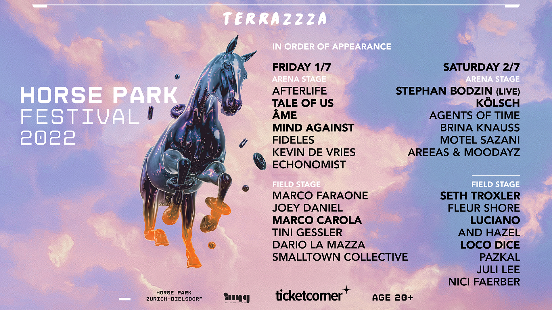 Terrazzza - Horse Park Festival 2022 - Página trasera