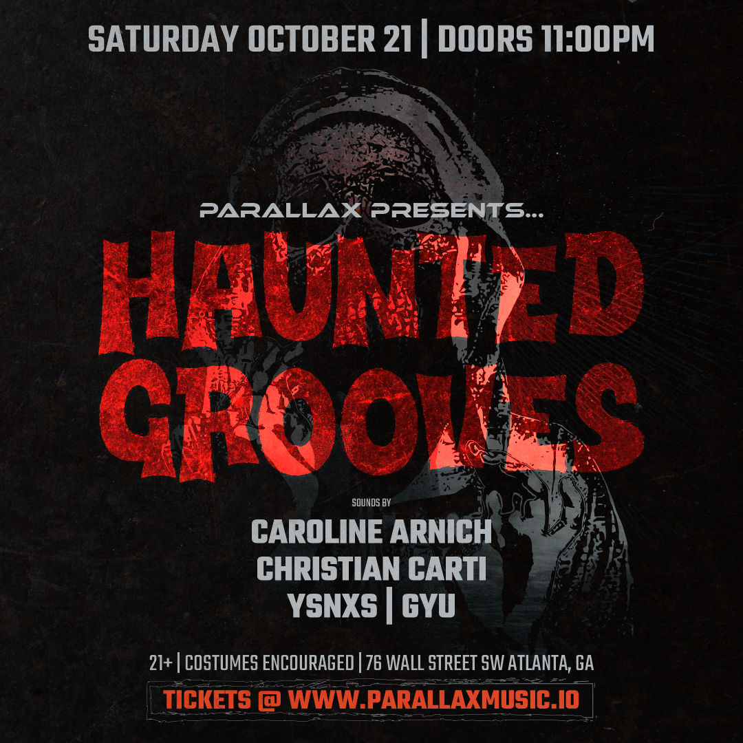 Haunted Grooves (A Halloween Experience) - フライヤー表