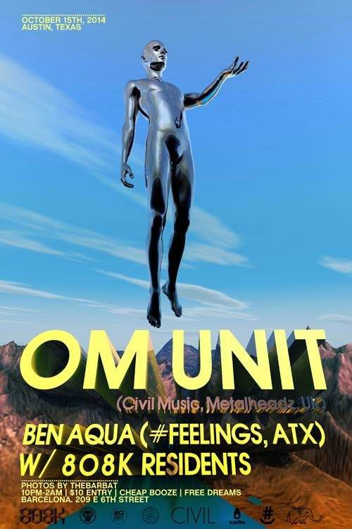 Om Unit and Ben Aqua at 808k - Página frontal