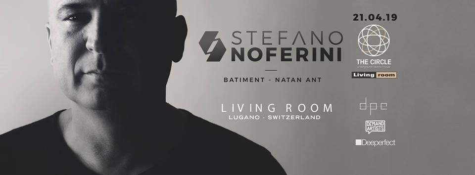 Stefano Noferini @Living Room (The Circle) - フライヤー表