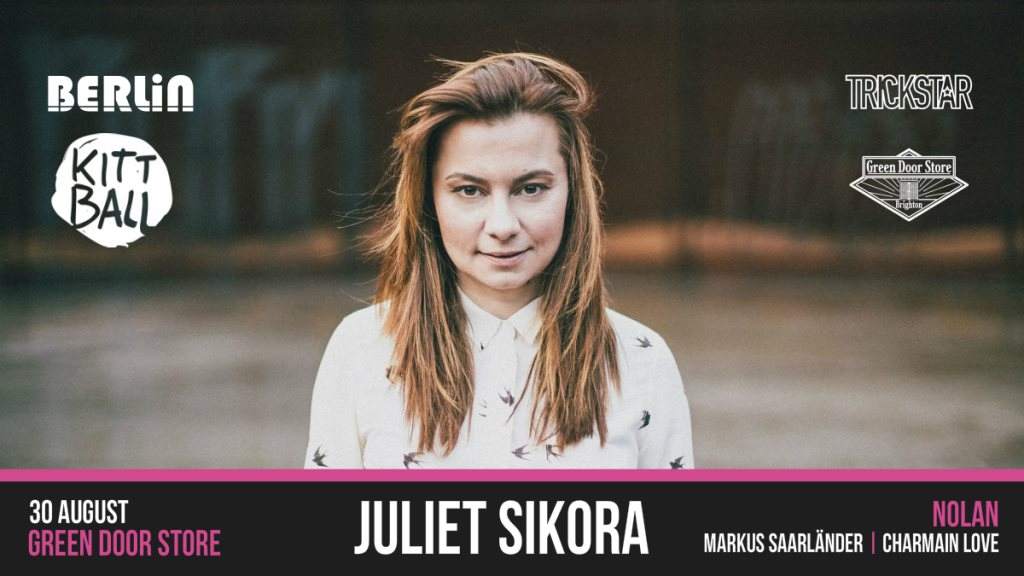 Berlin presents Juliet Sikora - Kittball Part 3 - フライヤー表
