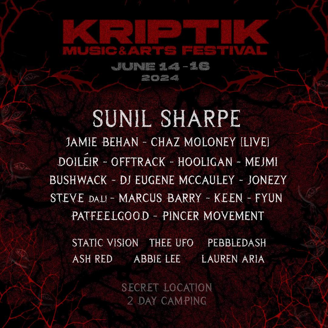 Kriptik Music & Arts Festival 2024 at TBA - Ireland, Ireland