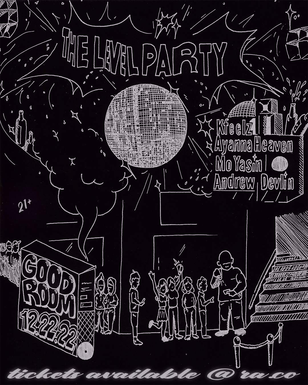The Level Party with Kfeelz, Ayanna Heaven, Mo Yasin, Andrew Devlin em ...