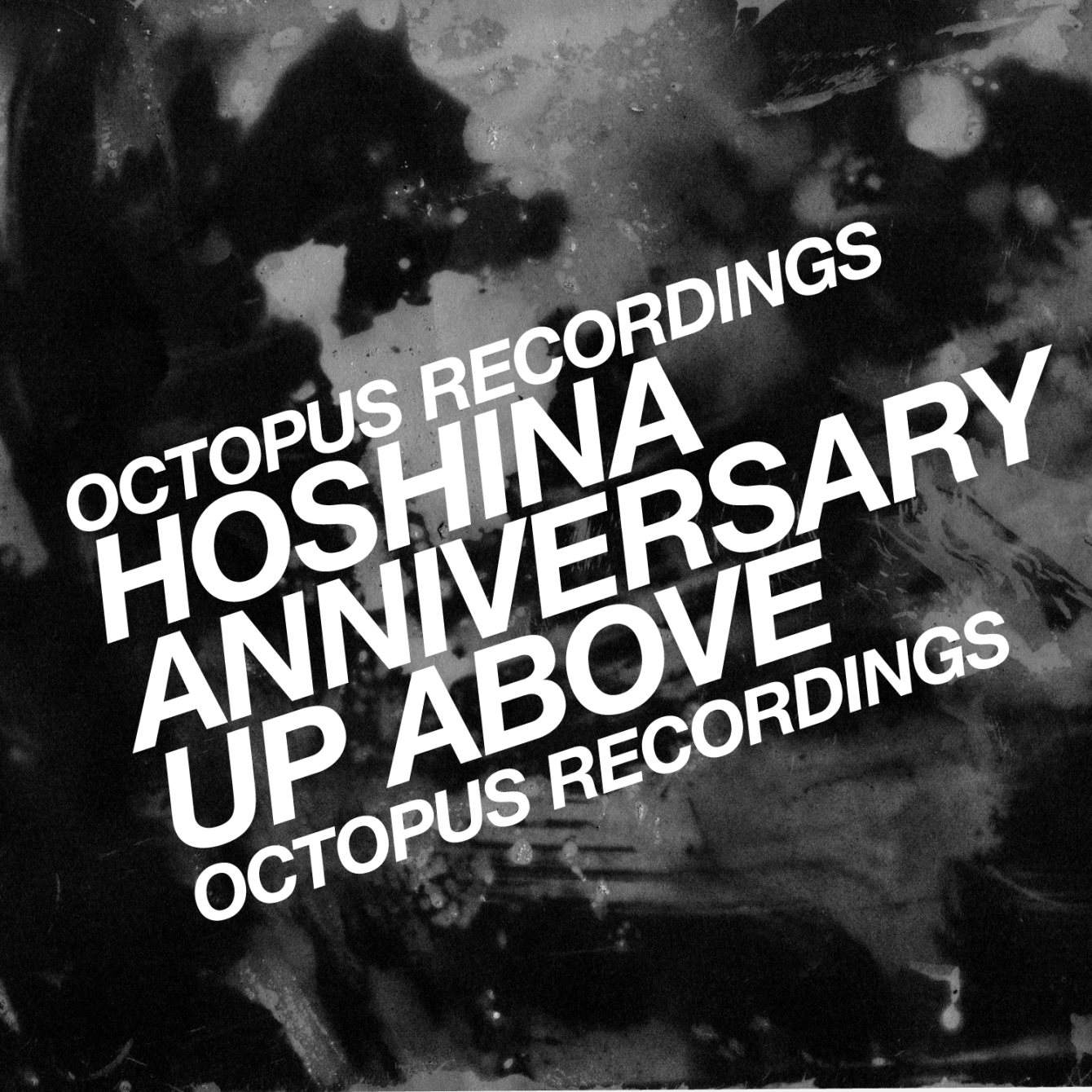 Hoshina Anniversary New EP “ Up Above ” Release Party - フライヤー裏