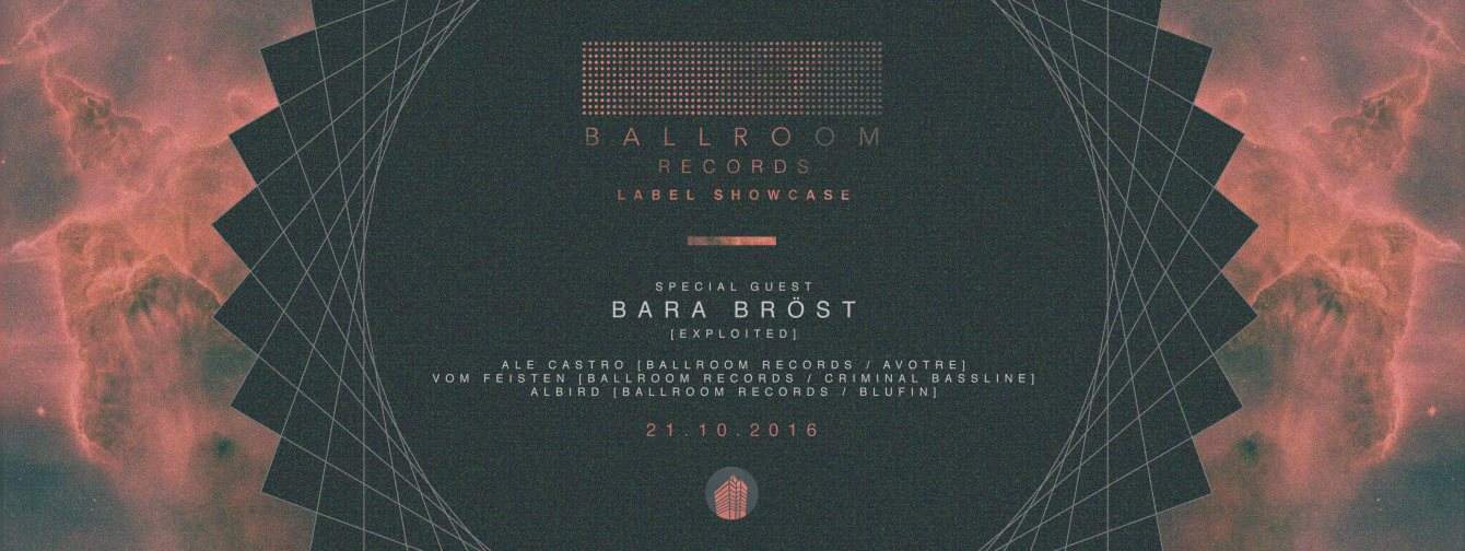 Ballroom Records Label Showcase - Página frontal