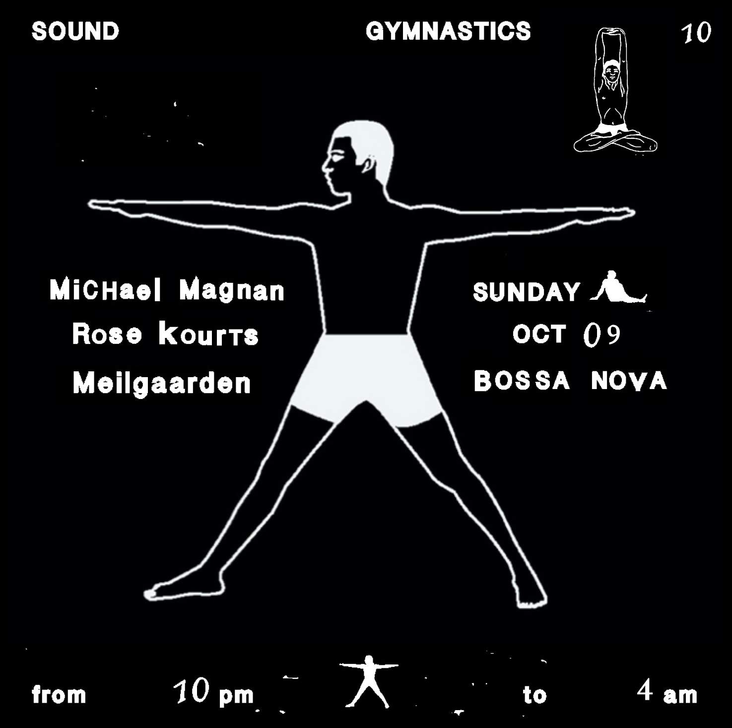 Sound Gymnastics with Michael Magnan, Rose Kourts, Meilgaarden - Página frontal