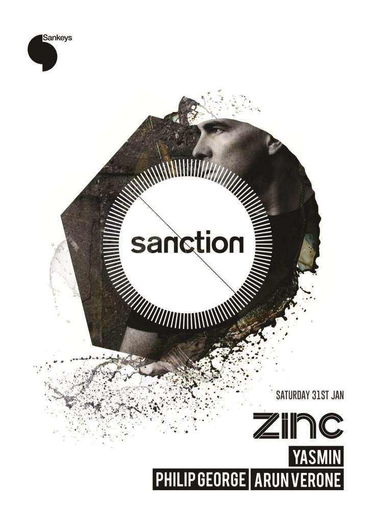 Sanction - フライヤー表