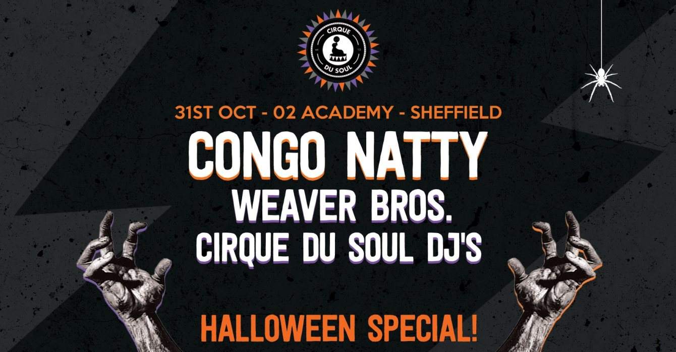 Cirque Du Soul: Sheffield // Halloween Special - Página trasera