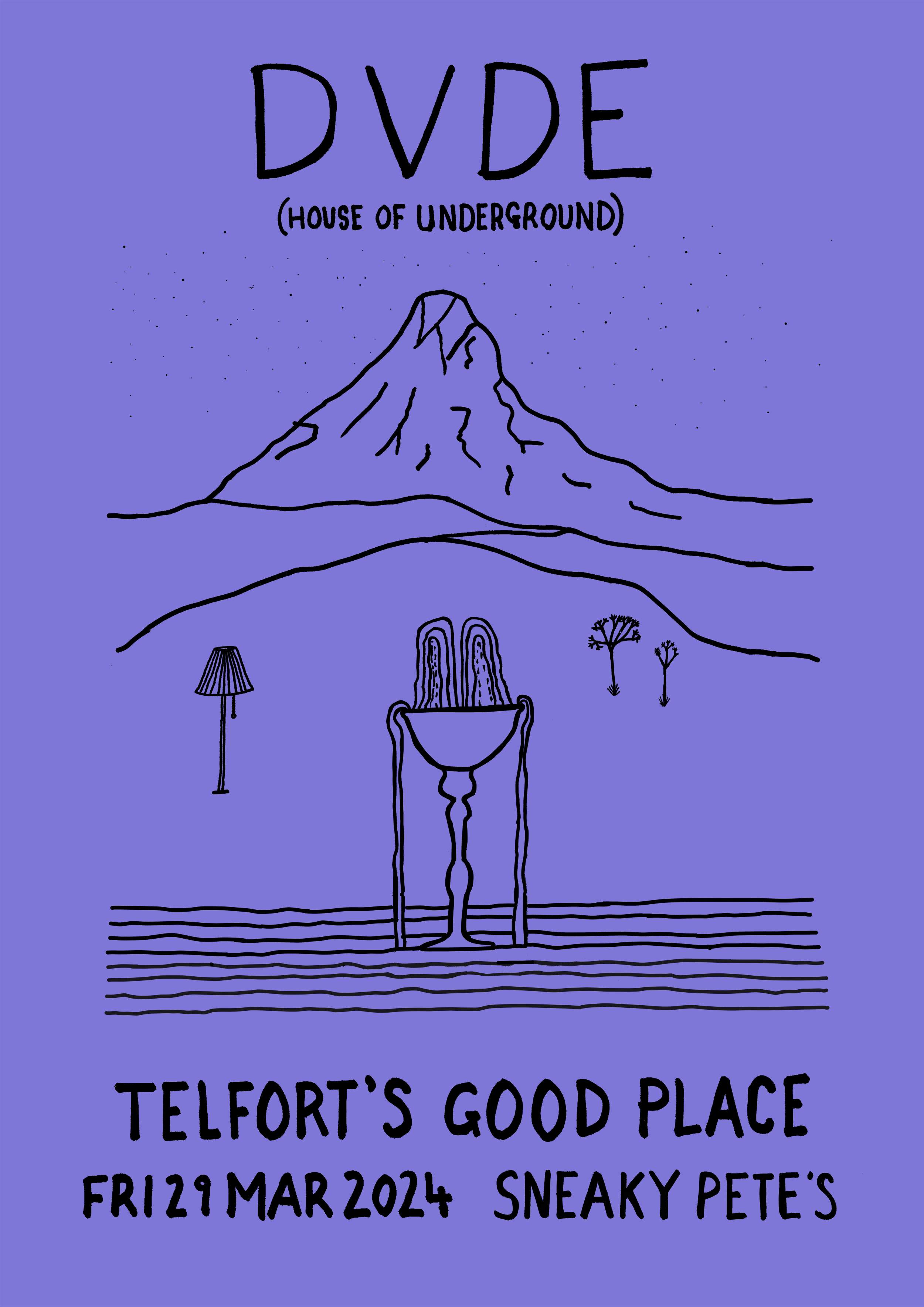 Telfort's Good Place: DVDE - フライヤー表