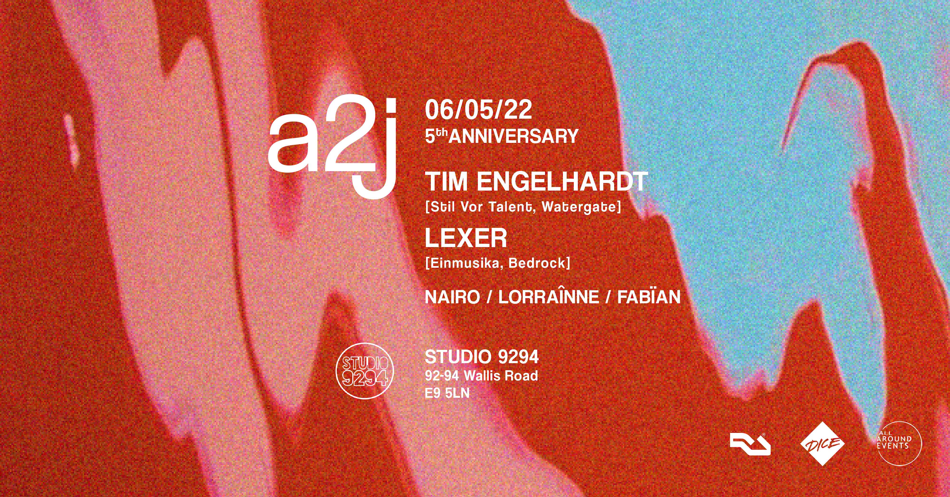 a2j with TIM ENGELHARDT & LEXER - Página frontal