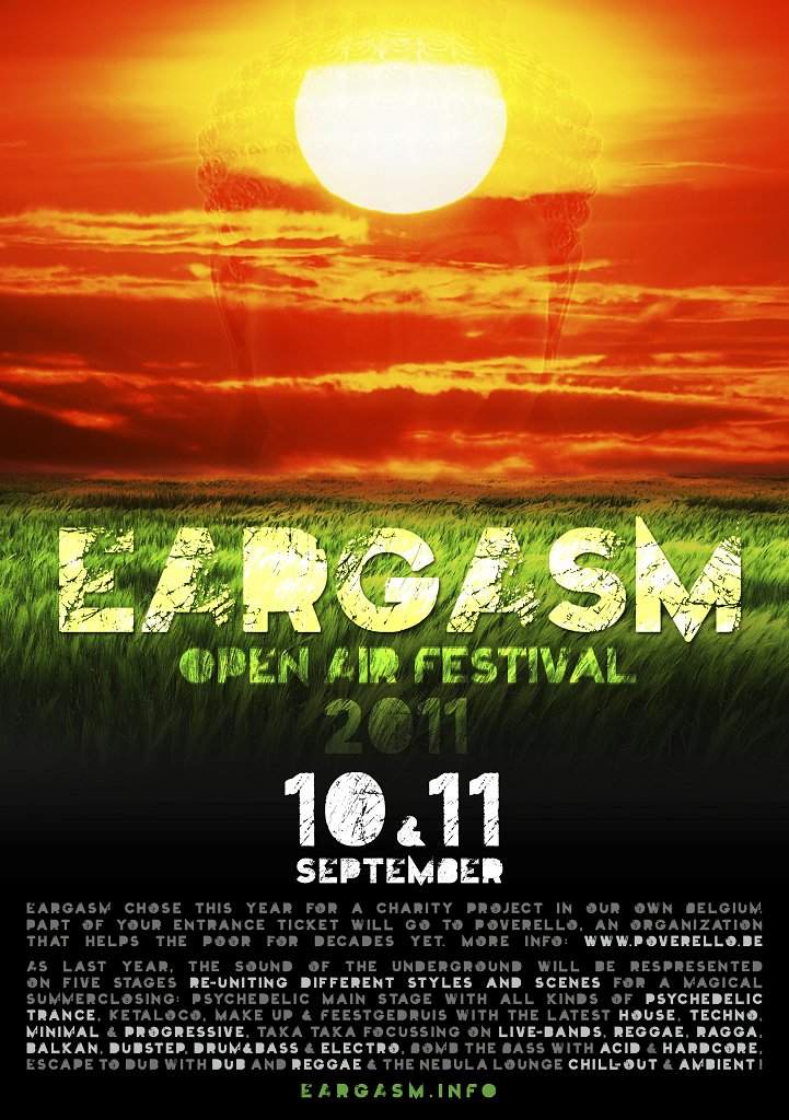 Eargasm Open Air - Cancelled! Saturday Indoor - Página frontal