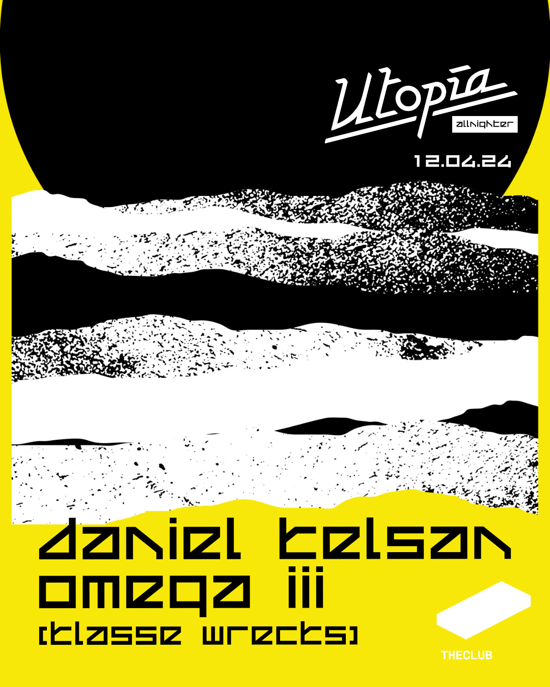 Utopía All-nighter: Daniel Kelsan + Omega III - Página frontal