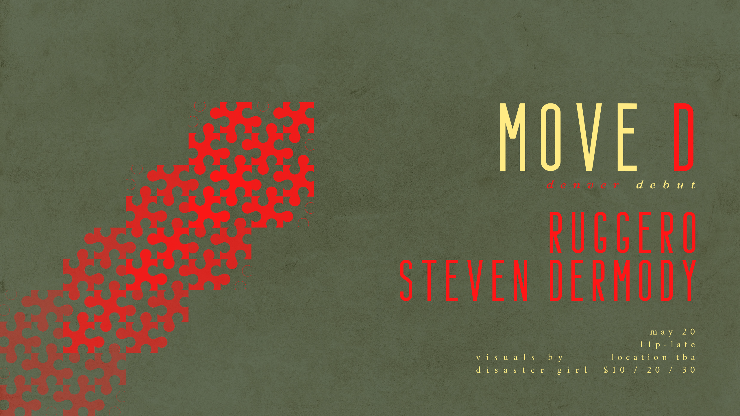Movement Official Pre-Party: Move D (Denver Debut) - Página frontal