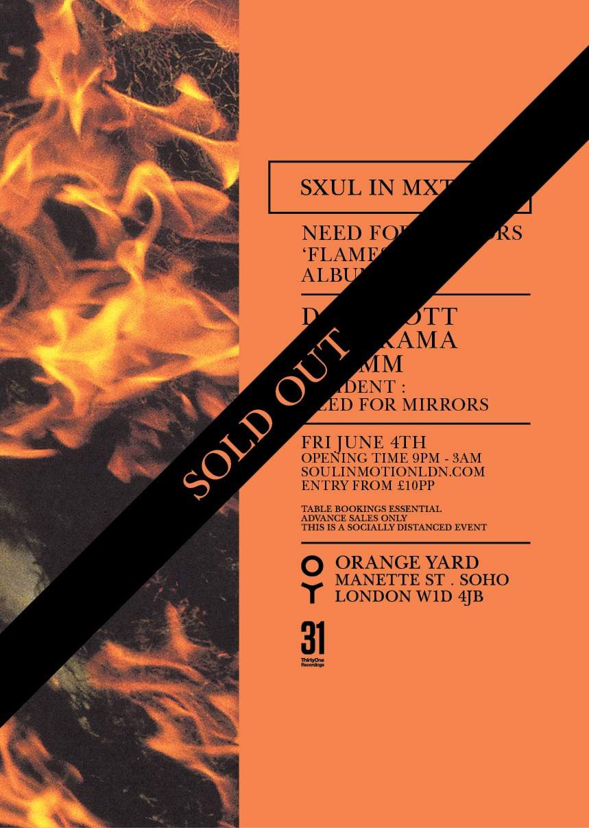 [SOLD OUT] Soul In Motion: Need For Mirrors 'Flames' Party - Página trasera