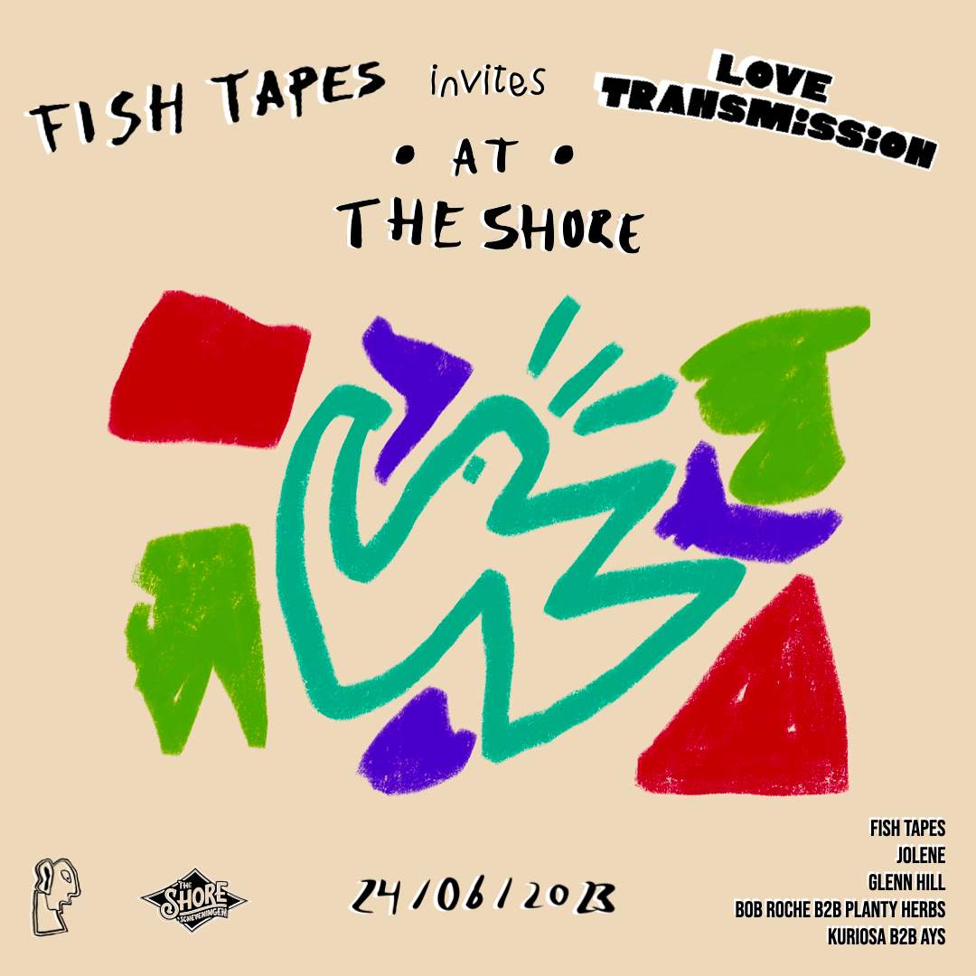 Fish Tapes invites Love Transmission - Página frontal