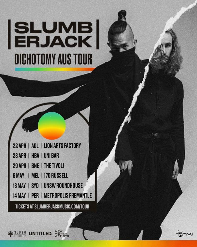 SLUMBERJACK 'DICHOTOMY' 2022 Album Tour - Fremantle - Página frontal