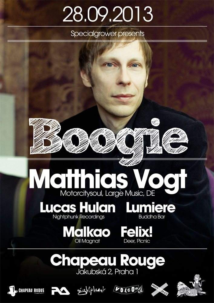 Boogie with Matthias Vogt - Página frontal