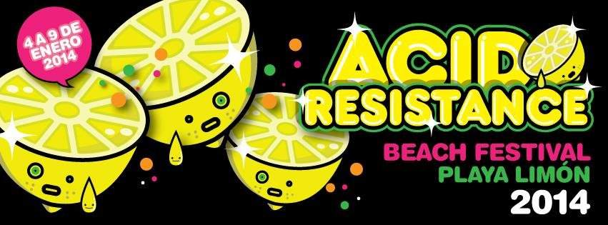 Acid Resistance Beach Festival - Página frontal