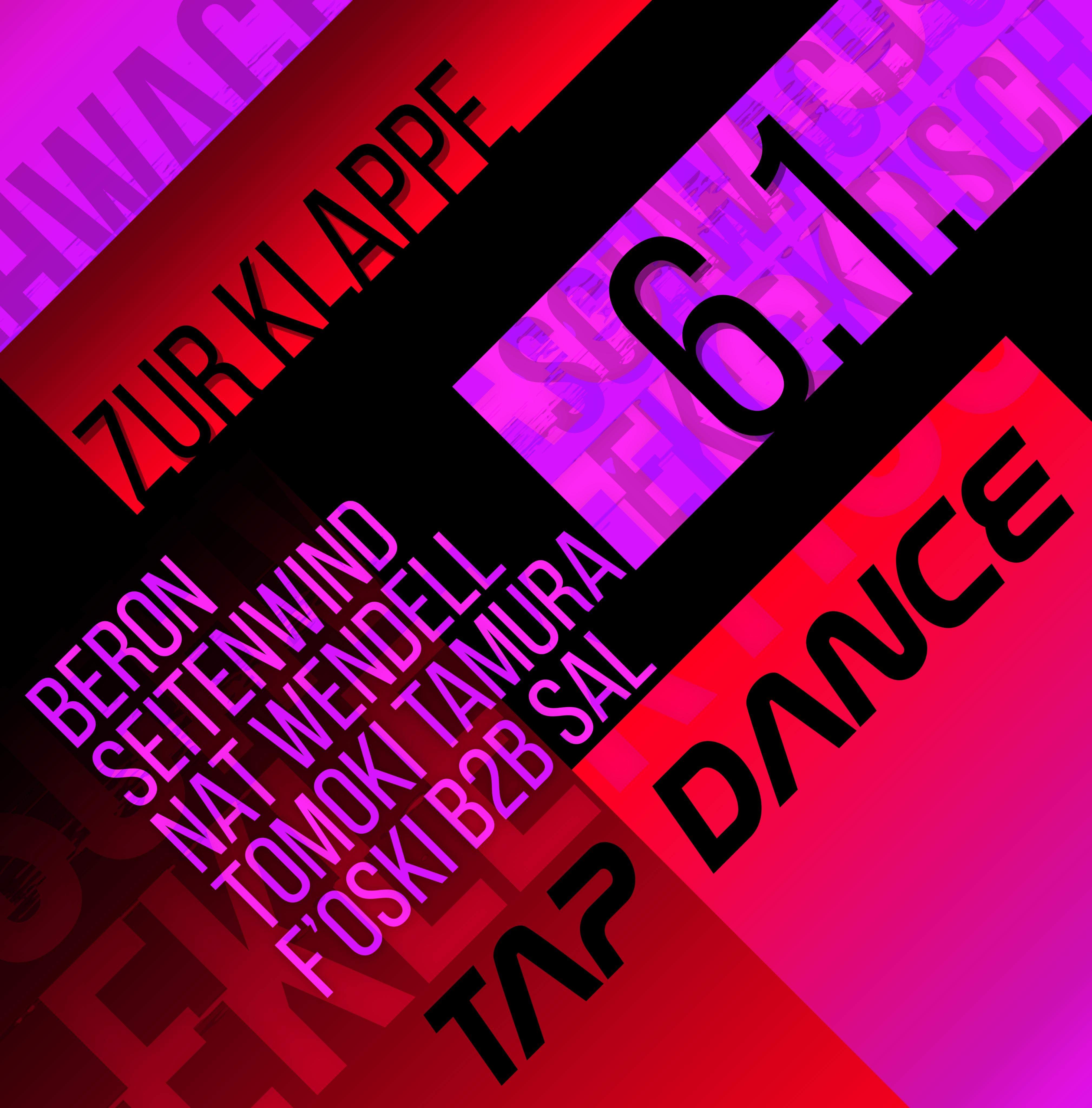 schwach&eklektisch: Tap Dance - Página frontal