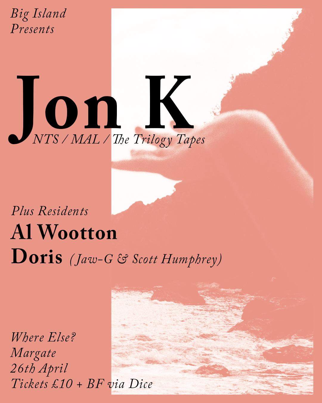 Big Island presents Jon K - Página frontal