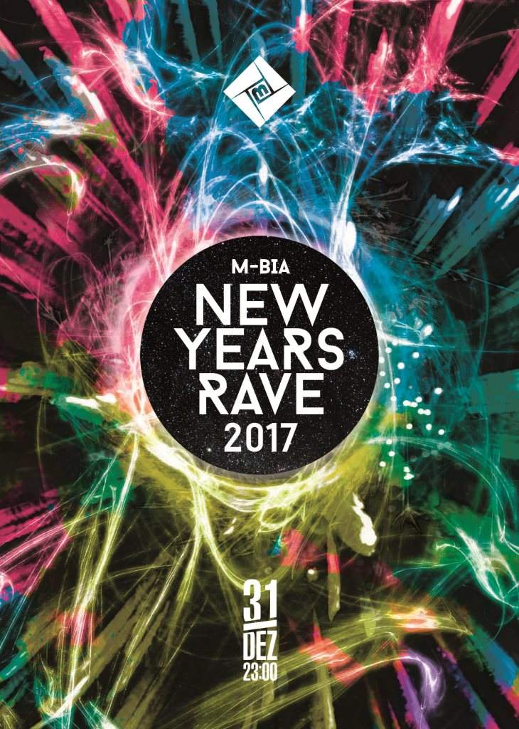 New Years Rave 2017 with Daniel Steinberg / Oscar OZZ / Ronald Christoph - フライヤー表