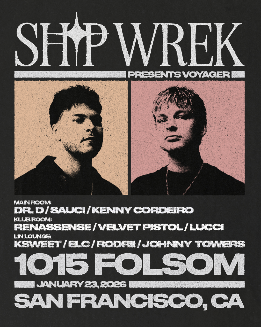 Ship Wrek at 1015 Folsom, San Francisco/Oakland