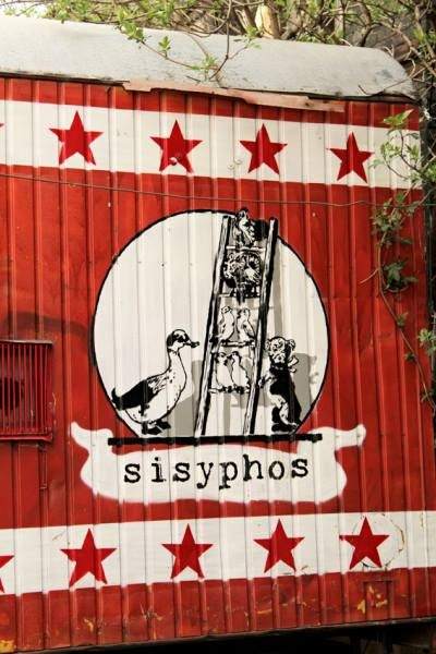 Sisyphos' Odyssee der Euphorie - Página frontal