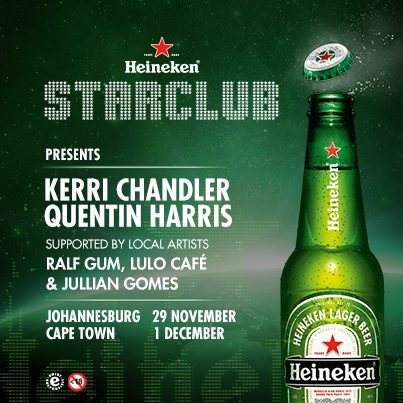 Heineken Star Club presents Kerri Chandler & Quentin Harris - Página frontal