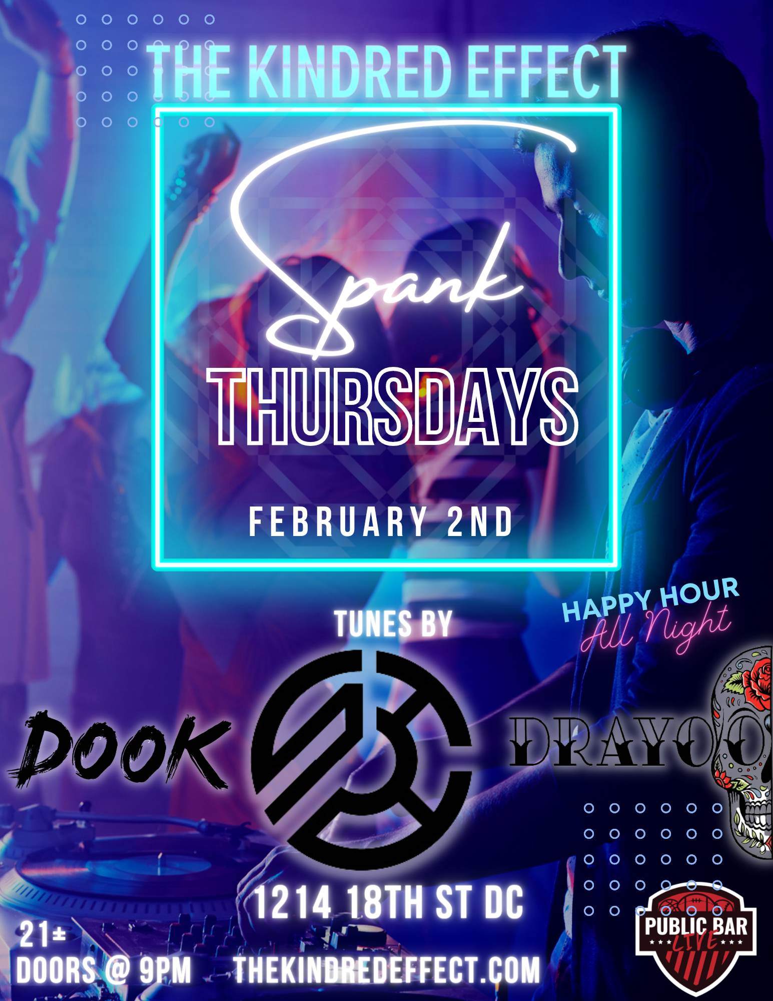 Spank at Public Bar, Washington DC