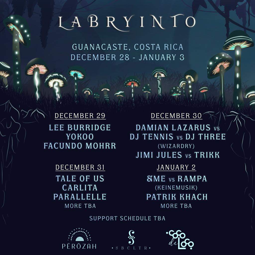 LABRYINTO FESTIVAL - COSTA RICA at TBA - GUANACASTE, COSTA RICA, Costa Rica