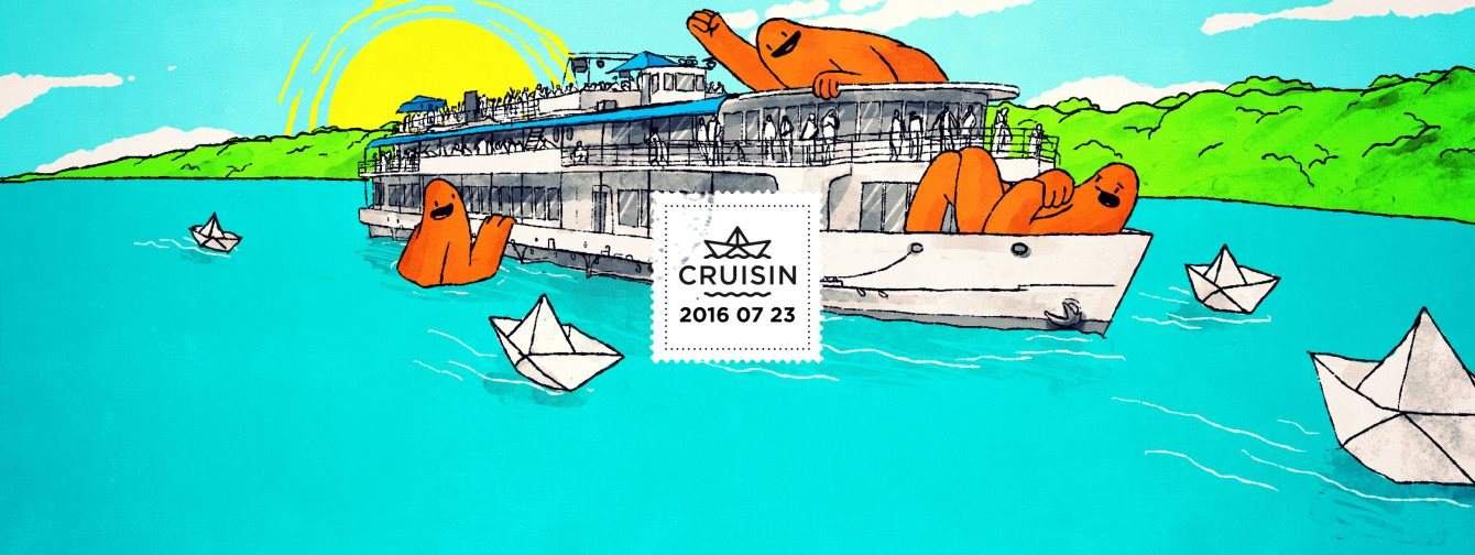 Cruisin Daytime Boat Party - フライヤー表
