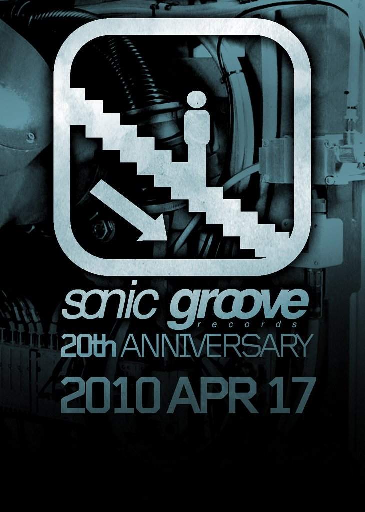 Sonic Groove 20th Anniversary Nyc Edition - Página trasera