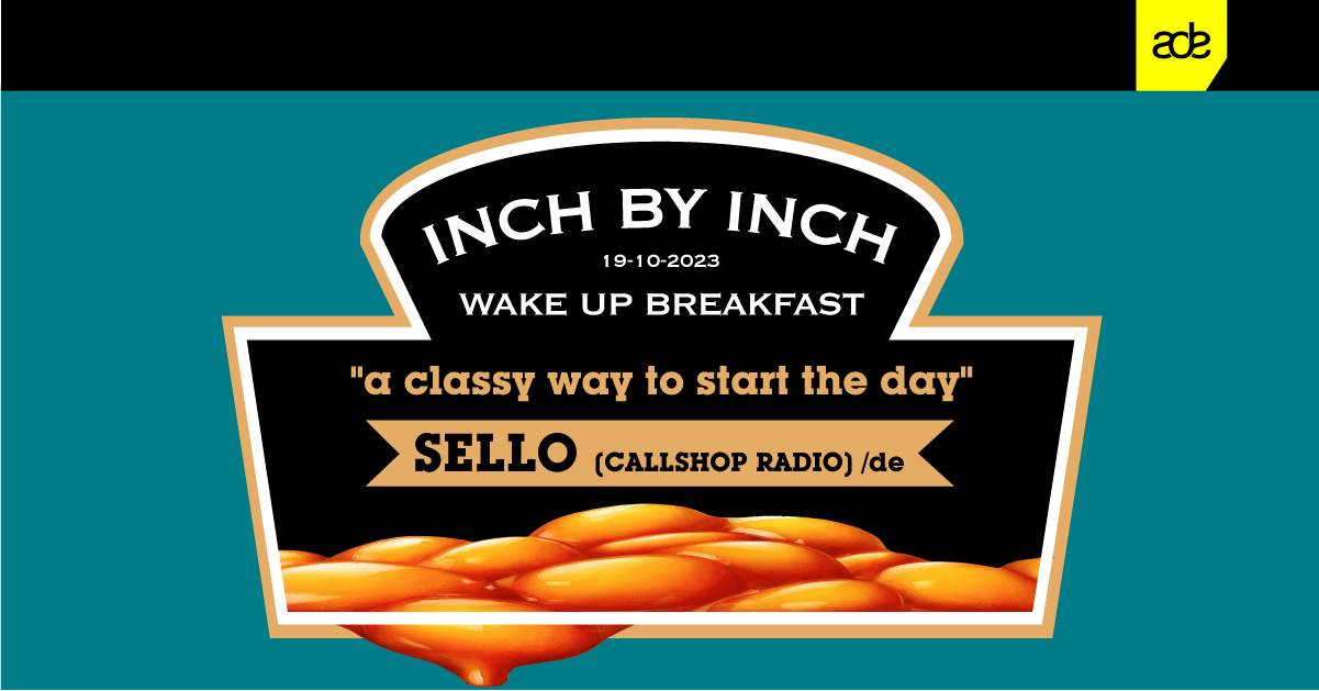Inch By Inch WAKE UP BREAKFAST with Sello   - Página frontal
