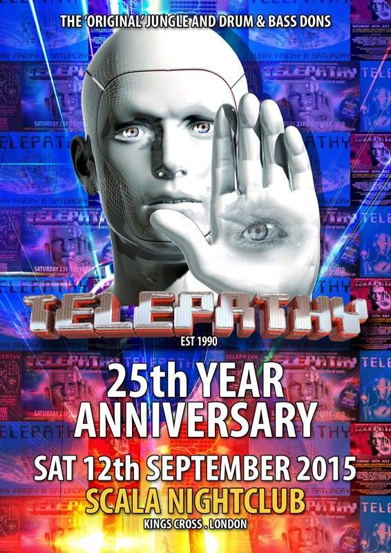 90'S RAVE FLYERS. Telepathy Bundle. £3.20 - PicClick UK