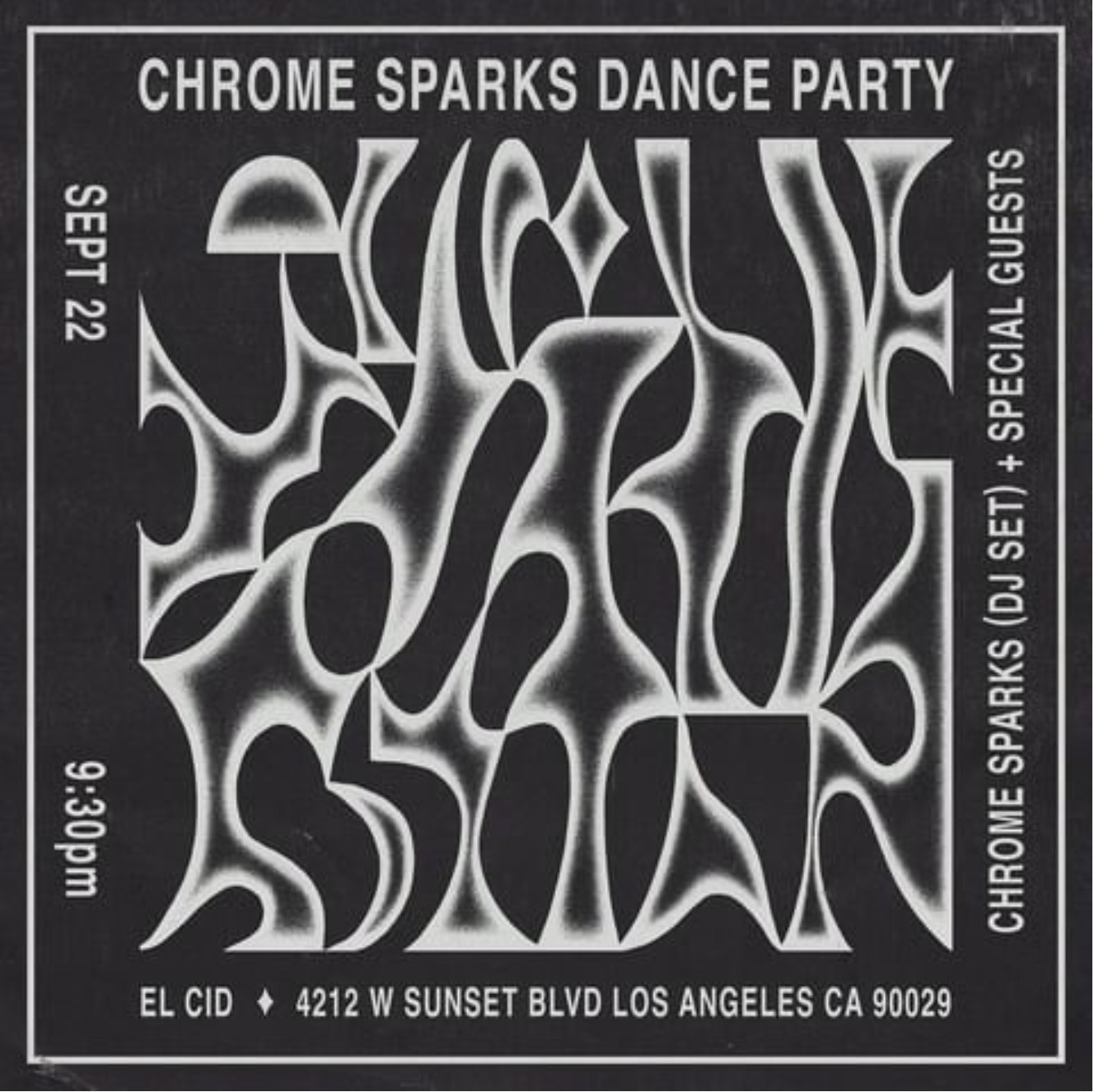 Chrome Sparks (DJ Set) - Página frontal