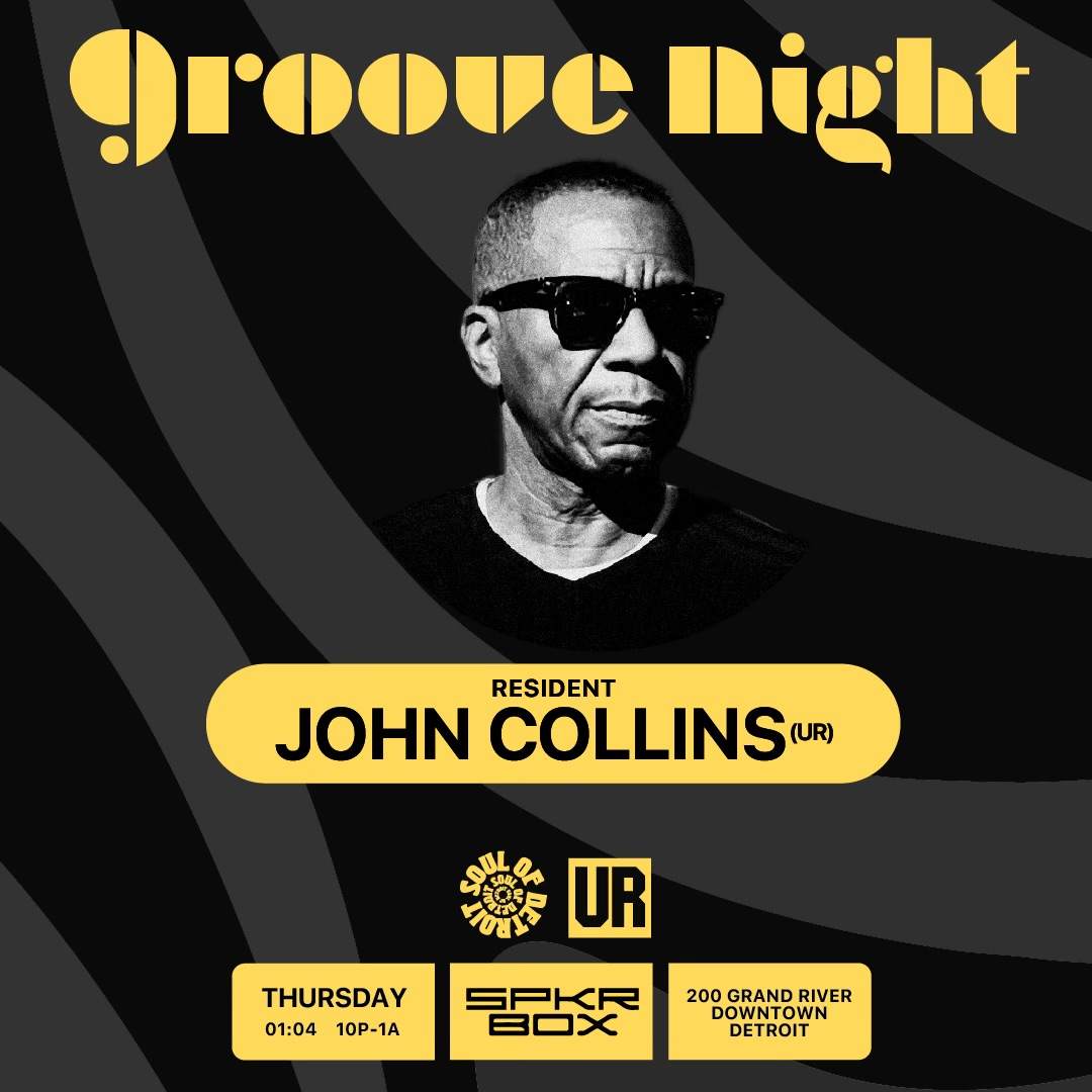 Groove Nights featuring John Collins - Página frontal