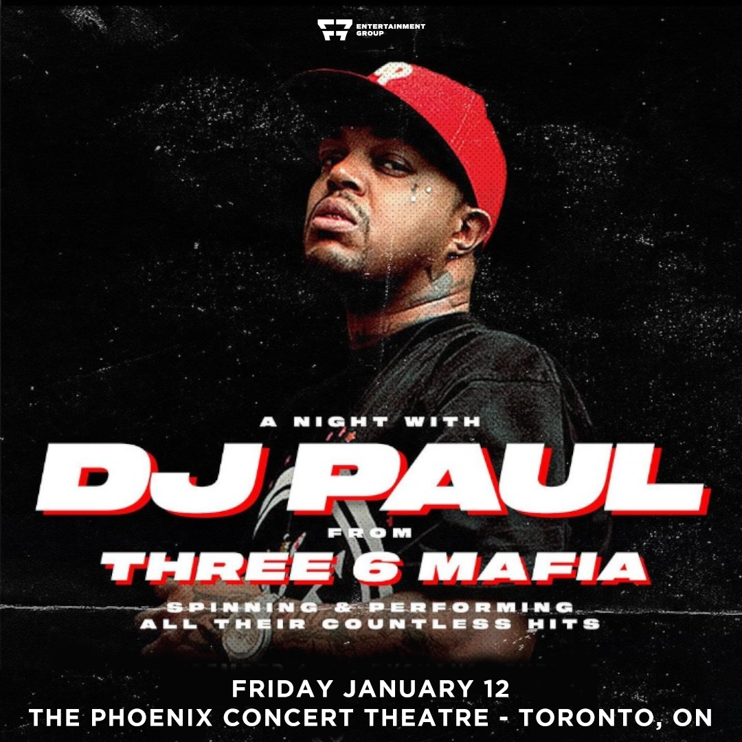 DJ Paul from Three 6 Mafia - Página frontal