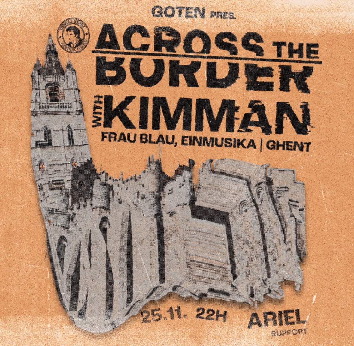 Across the border with Kimman at Go Ten Bar Luxembourg, Luxembourg