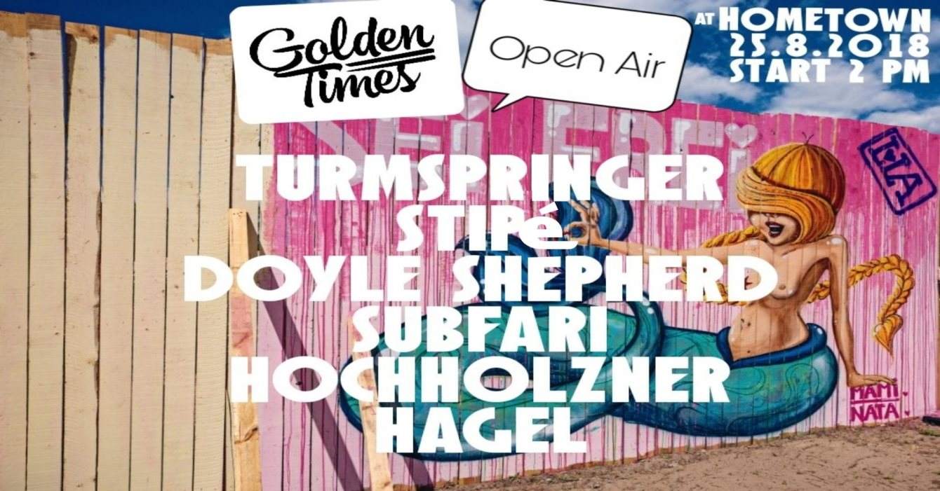 Golden Times Open Air - フライヤー表