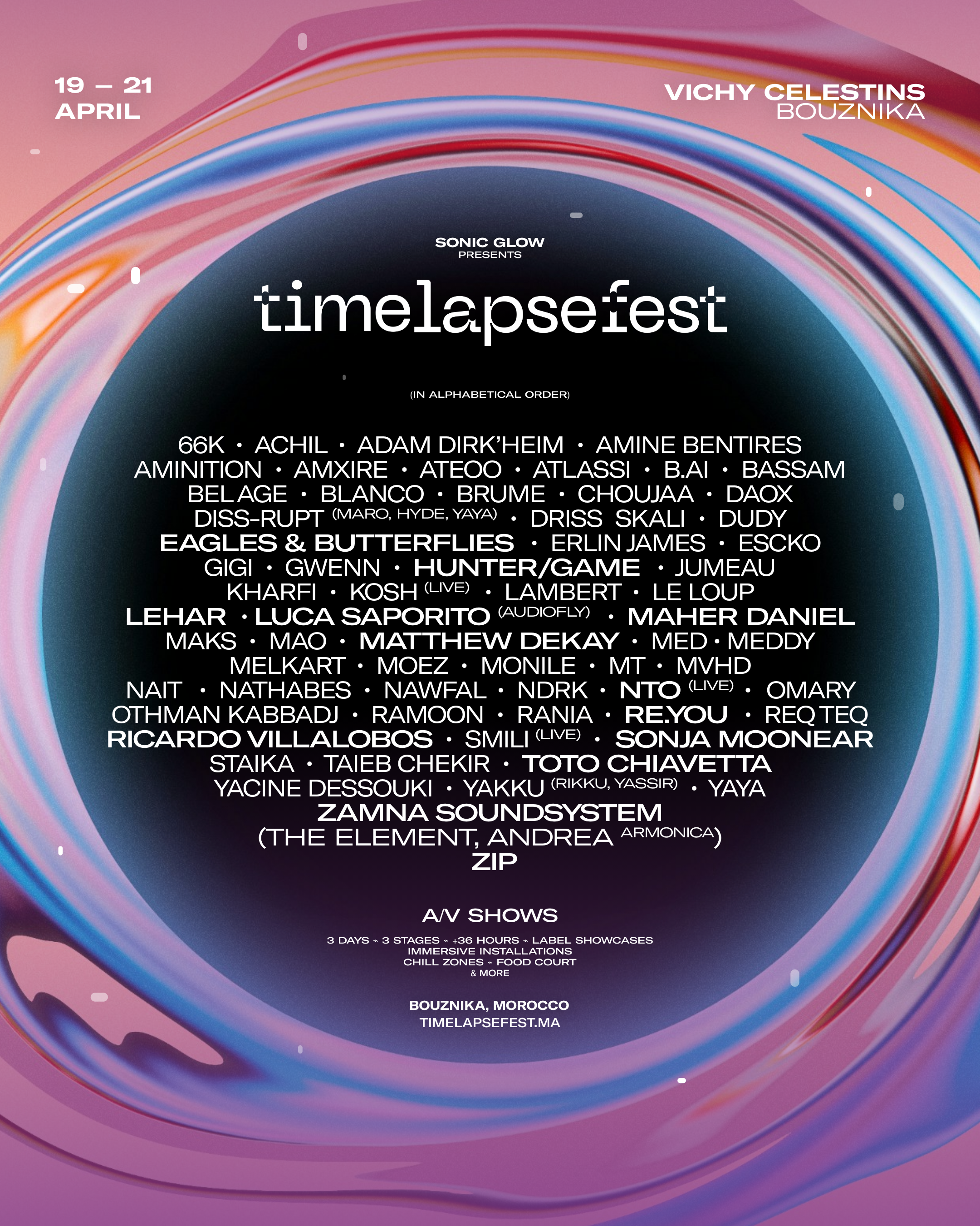 Timelapse Fest 2024 - フライヤー表