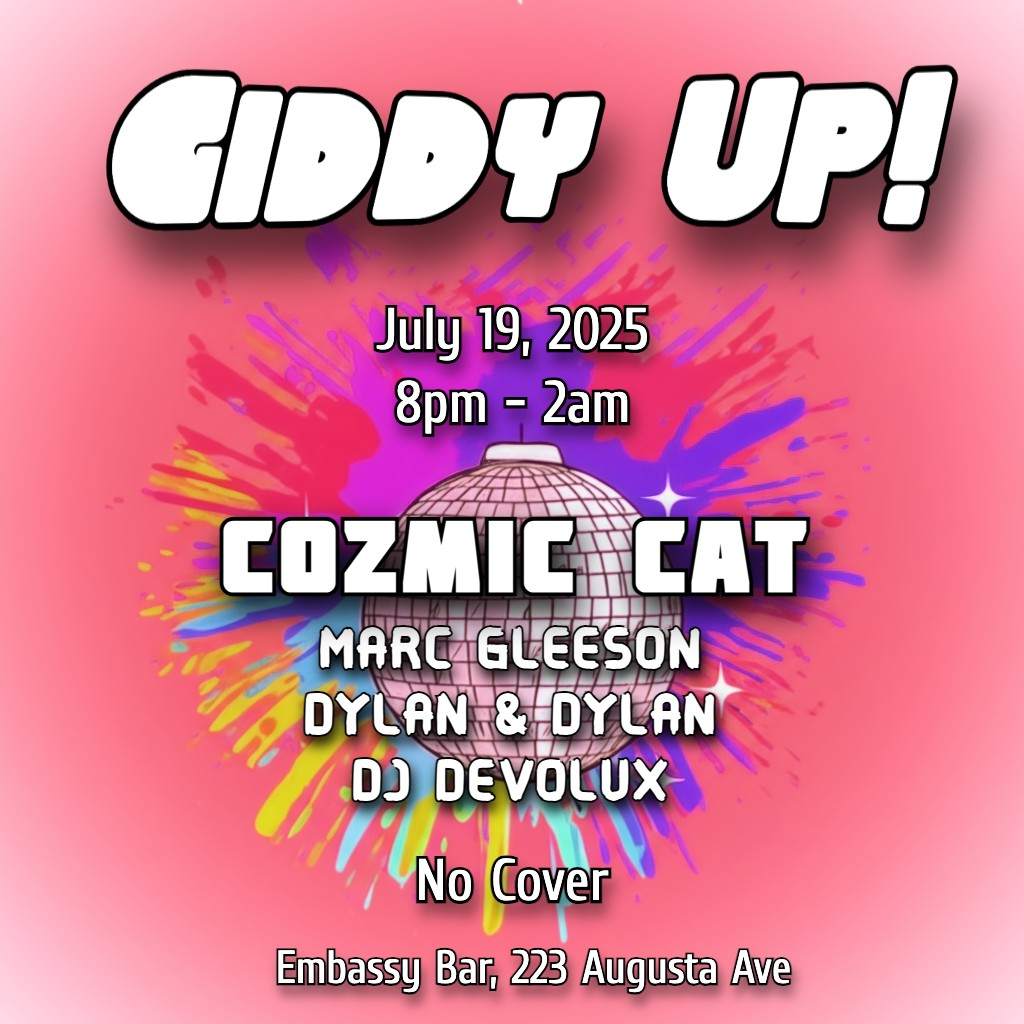 Giddy Up! with Cozmic Cat, Marc Gleeson, Dylan & Dylan, DJ DevoLux at ...