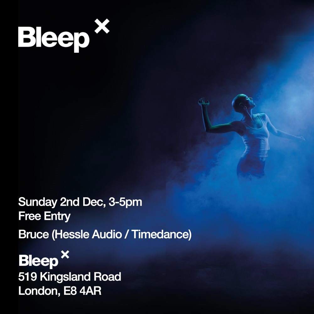 Bleep × Bruce (Hessle Audio / Timedance) - Página frontal