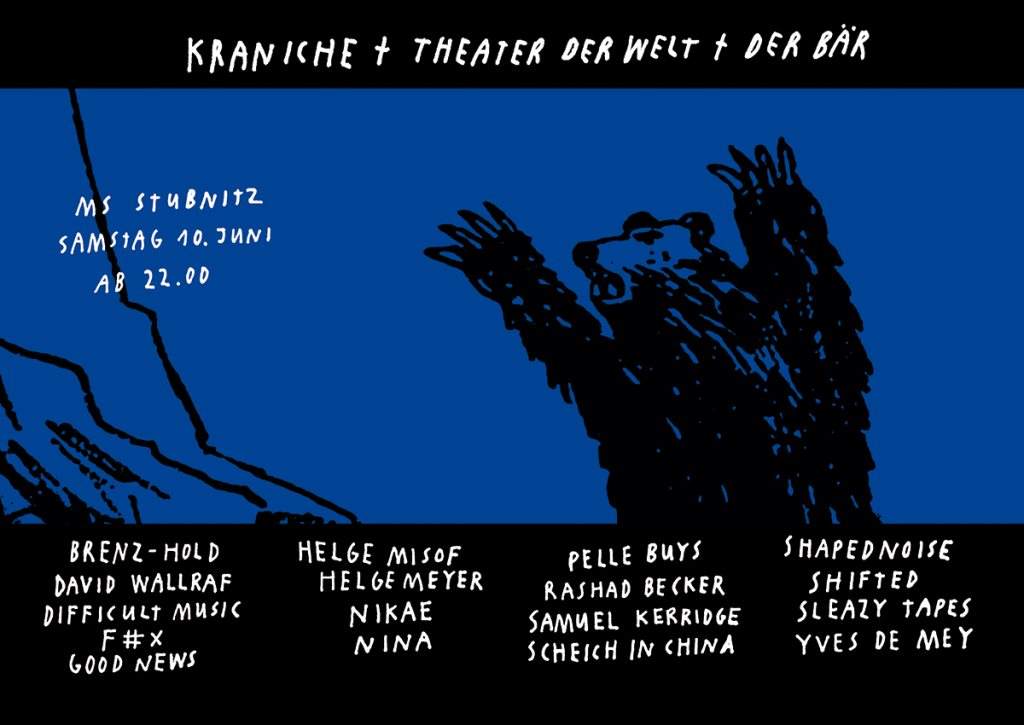 Kraniche / Theater Der Welt / Der Baer - Página frontal