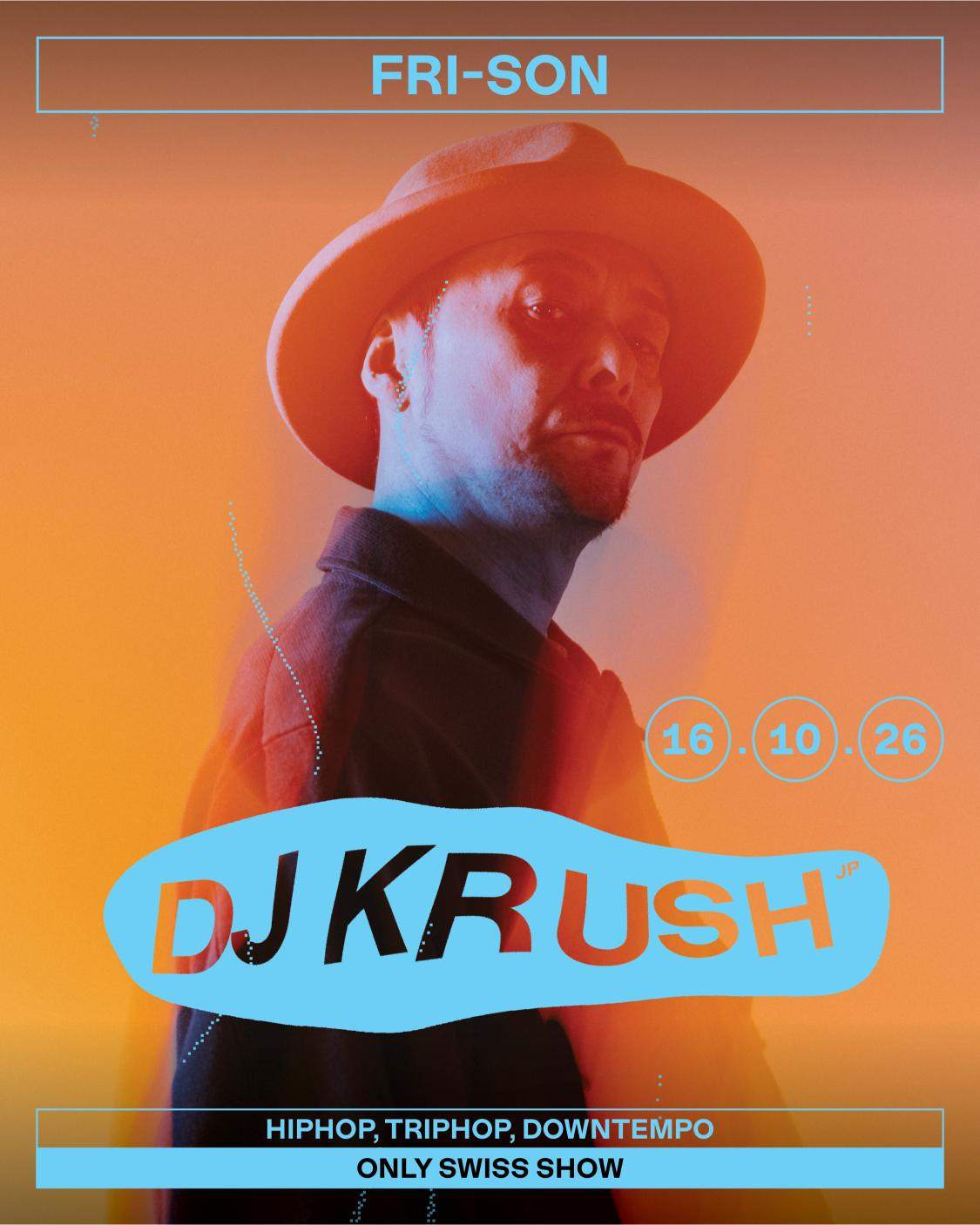 DJ KRUSH (JP) at Fri-Son, Switzerland