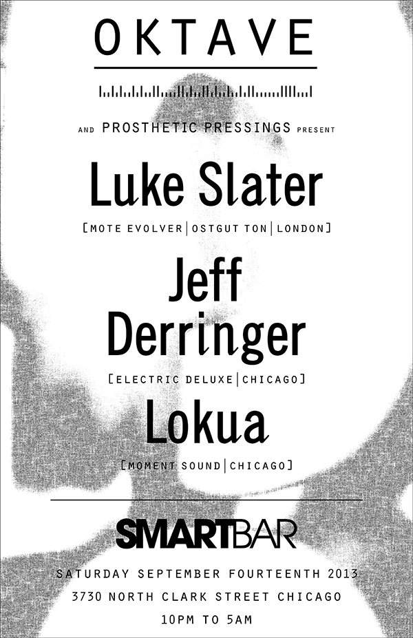 Oktave Welcomes Luke Slater - Jeff Derringer - Lokua - Página frontal
