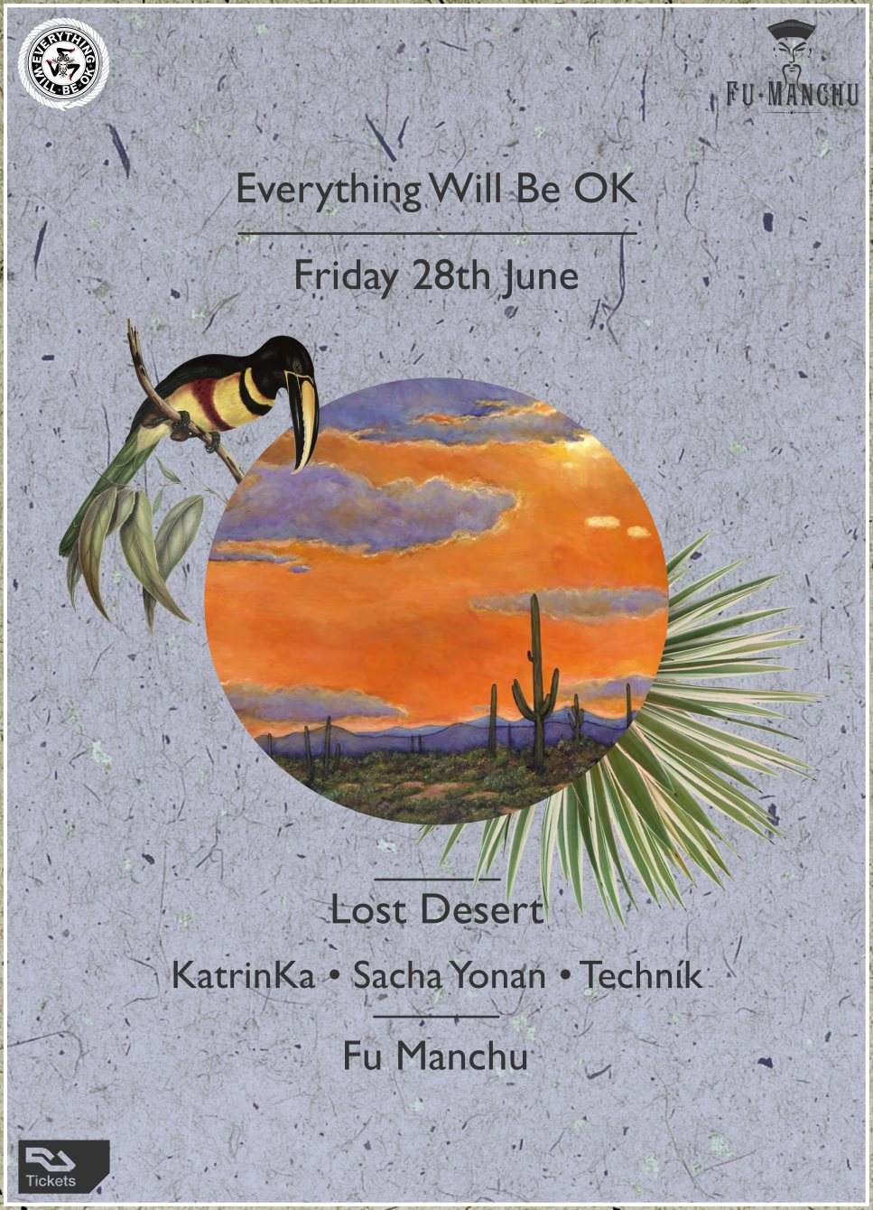 Everything Will Be Ok with Lost Desert & Residents - Página trasera